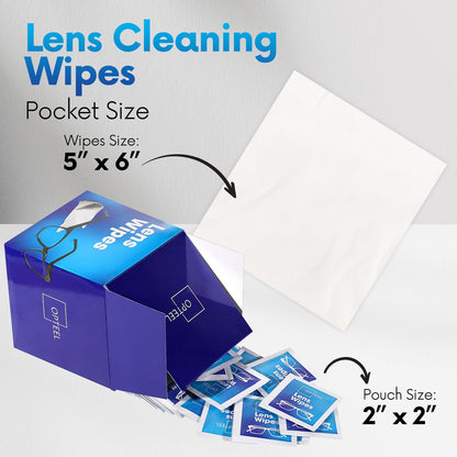 Screen Cleaner Wipes – Quick Dry, Streak-Free Screen Wipes for Electronics, Phones, Computers, Cameras, and All Lenses, Soft & Gentle, 300ct, Pre-Moistened & Individually Wrapped