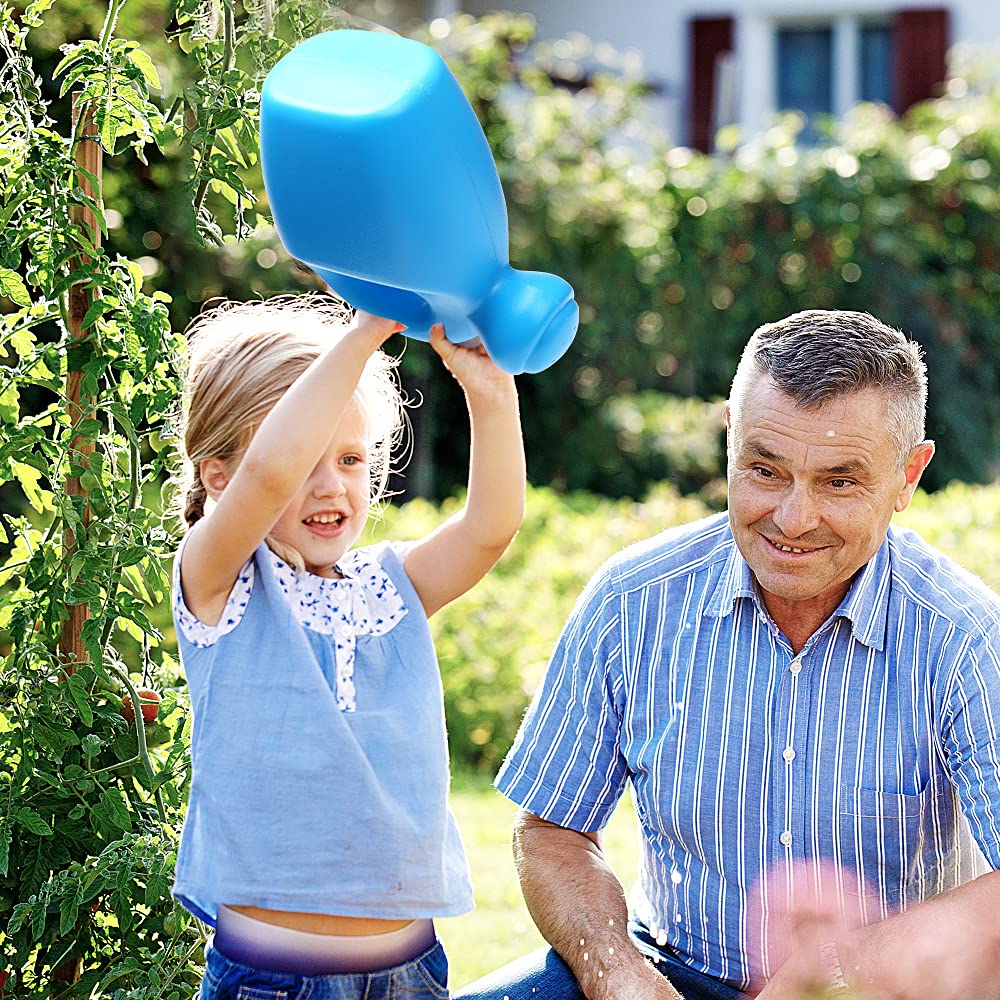 Watering Can for Kids, Beach Sand Toys Garden Play Time or Practical Use, Childs ABS Plastic Watering Can, Small Water Can Garden Tools for Boys and Girls, Set - 3pack