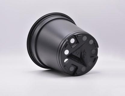 Daisy J&M 100ct Black Round 4.33" Pots with Holes
