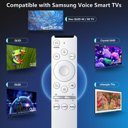 Voice Remote Control Replacement for Hisense Smart Google TV，Compatible with Hisense QLED UHD Mini-LED ULED Google TVs