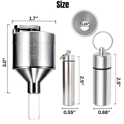 Manual Kitchen Spice Grinder Set for Pepper Salt Seasoning Mill