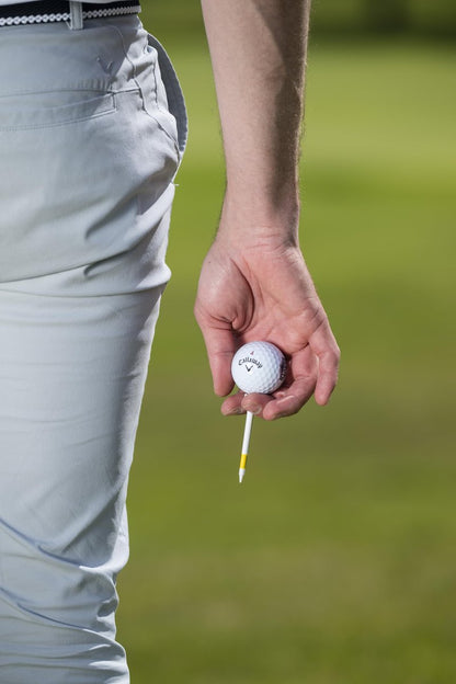 PrideSports PTS Plastic Golf Tees | Combo 50 Pack - 40 2-3/4” and 10 1-1/2” | #1 Plastic Tee on Tour | The Perfect Tee for Any Hole