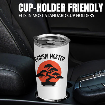 BSHELLOE Bonsai Gardening Gifts - Stainless Steel Vacuum Insulated Tumbler 20 Oz