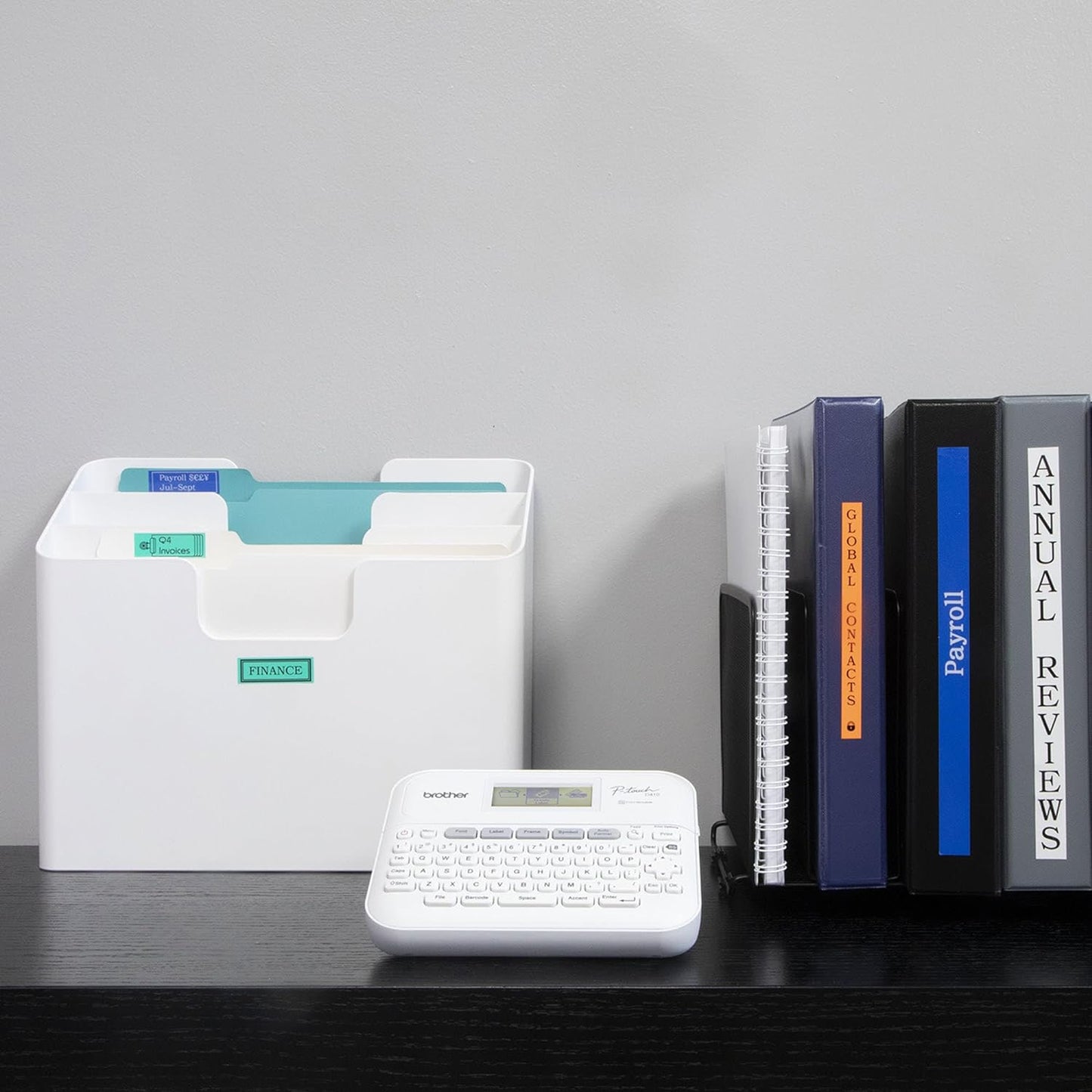Brother P-Touch PT-D410VP Home / Office Advanced Label Maker | Connect via USB to Create and Print on TZe Label Tapes up to ~3/4 inch