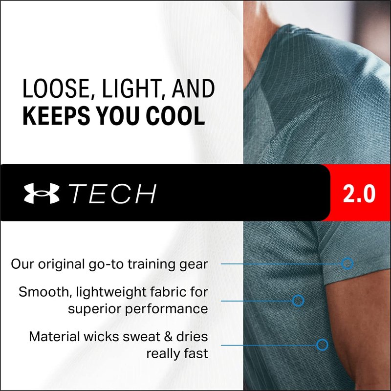 Under Armour Men's Tech 2.0 Short-Sleeve T-Shirt , Pink Shock (684)/Black, Medium