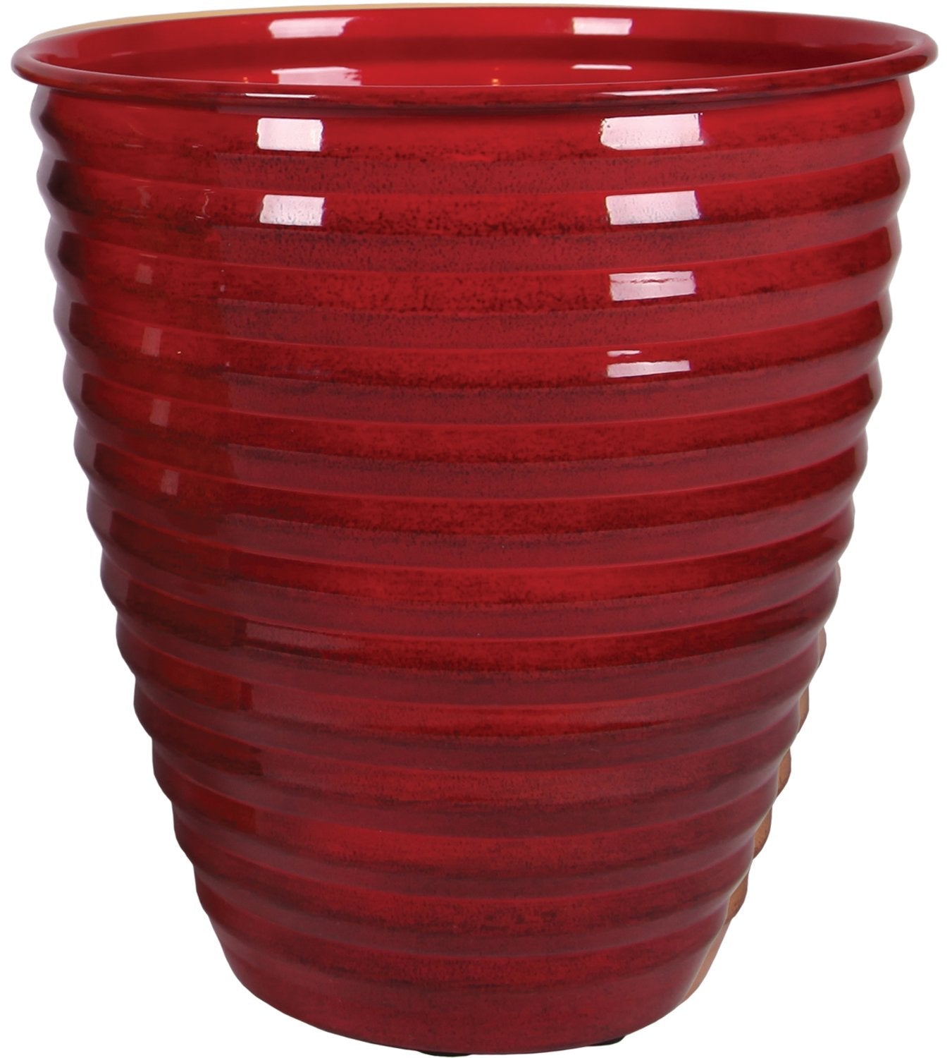 Robert Allen MPT01978 Avondale Classic Flower Pot, 14", Autumn Blaze