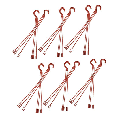 BESTonZON 60pcs Flowerpot Hooks Versatile Plant Pot Hangers for Use Easy Installation Sturdy Plastic Material for Gardens Balconies and Home Decor