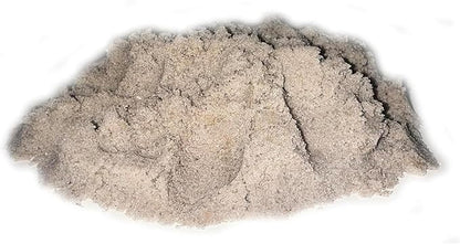3 Pounds Natural Decorative Real Sand for use in Crafts, Decor, Vase Filler and More | Natural and Non-Toxic, Fun Wet and Dry Indoor and Outdoor, Sandbox, Therapy, and Table Use. W/Container.