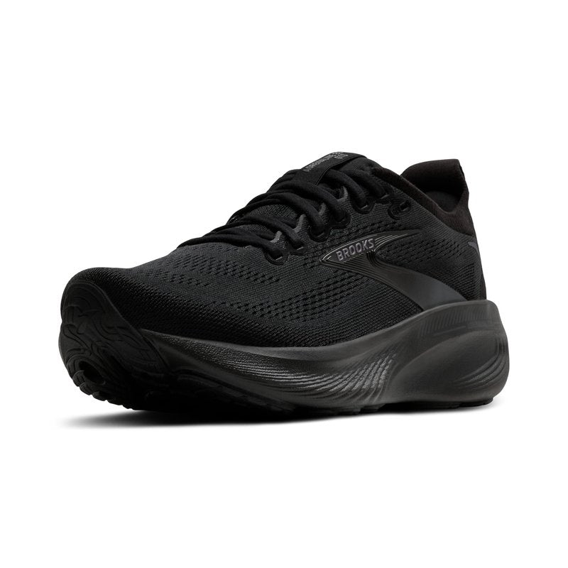 Brooks Women’s Adrenaline GTS 25 Supportive Running & Walking Shoe - Black/Black/Ebony - 10.5 Wide