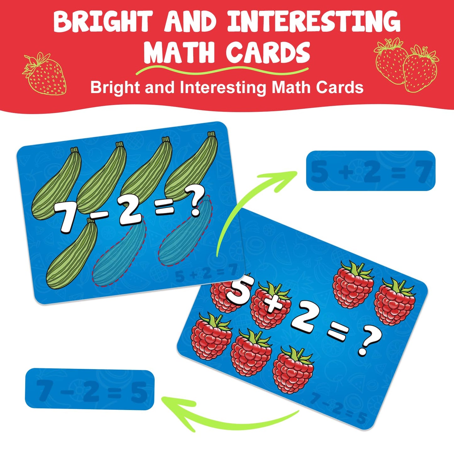 Torlam Magnetic Ten-Frame Set,Finger Number Counters for Kids Math Manipulatives,Counting Blocks for Math Games Addition Subtraction Practice,1st 2nd 3rd Grade Kindergarten Number Blocks Learning Toy