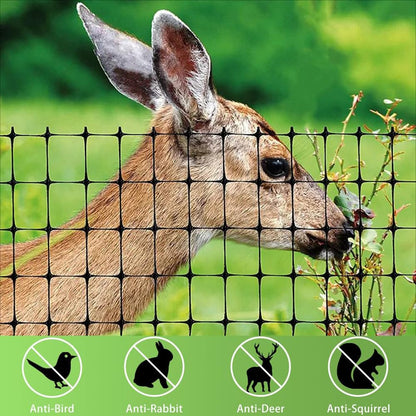 Junkogo Bird Netting 13x40 FT – 3/4" Mesh Garden Netting for Plant Protection, Deer Fence Netting Against Birds, Squirrels, Rabbits, Raccoons & More – Protect Fruit Trees, Vegetables & Flowers