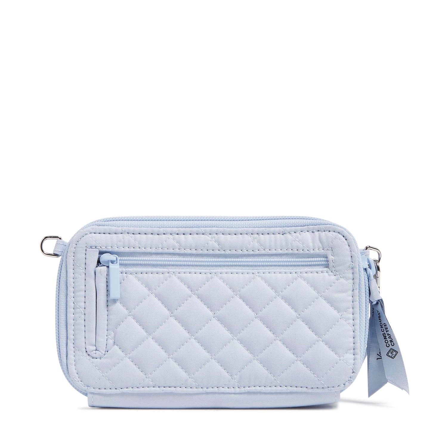 Vera Bradley Cotton All in One Crossbody Purse with RFID Protection