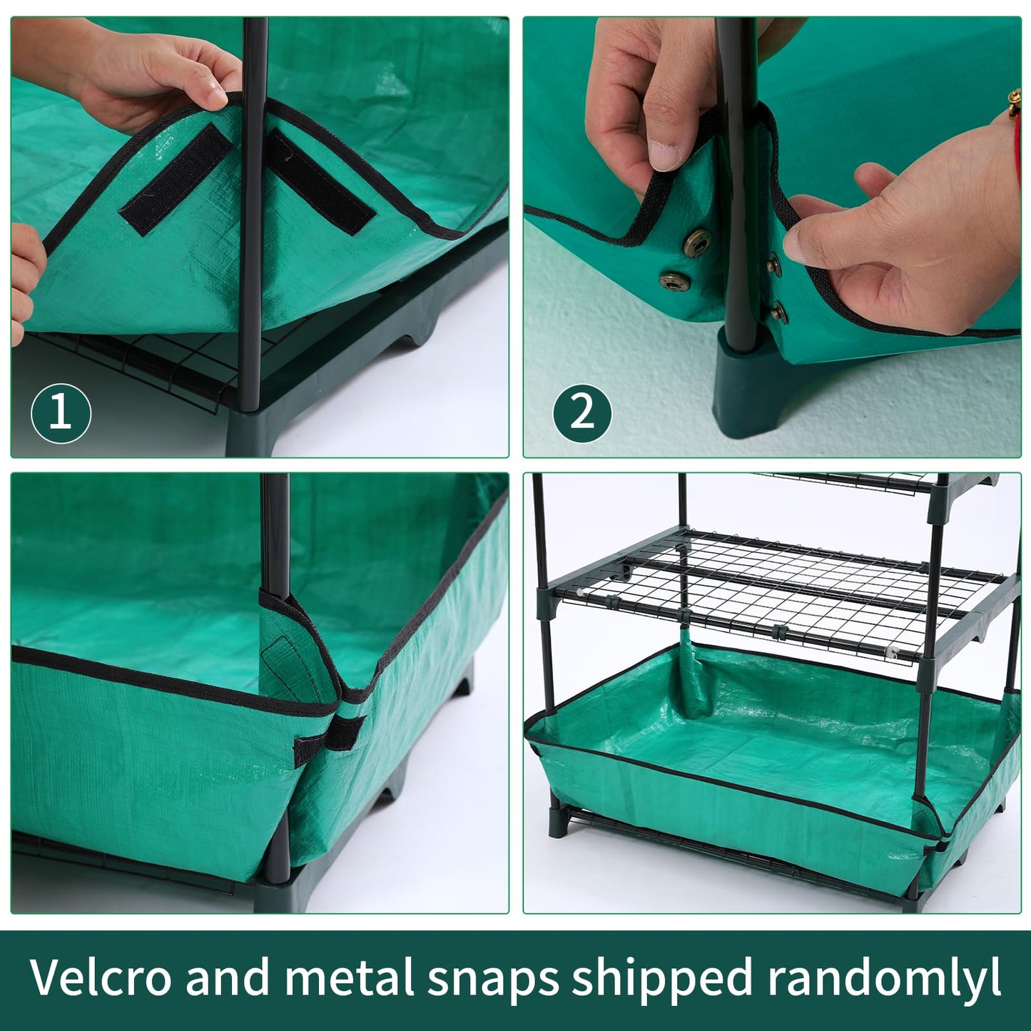 5 Tier Mini Greenhouse with Wheels for Indoor Outdoor, Portable Green House with PVC Cover and Shelves for Seedling, Greenhouse with Waterproof Mat and Cover Tape, Gardening Gifts for Women Men