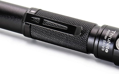 ThruNite Archer 2A Pro LED Flashlight, 1020 High Lumens Long Throw 365M AA Flashlight with USB-C Rechargeable, Dual Switch Tactical EDC Flashlights for Camping Hiking, IPX8 Waterproof - Cool White