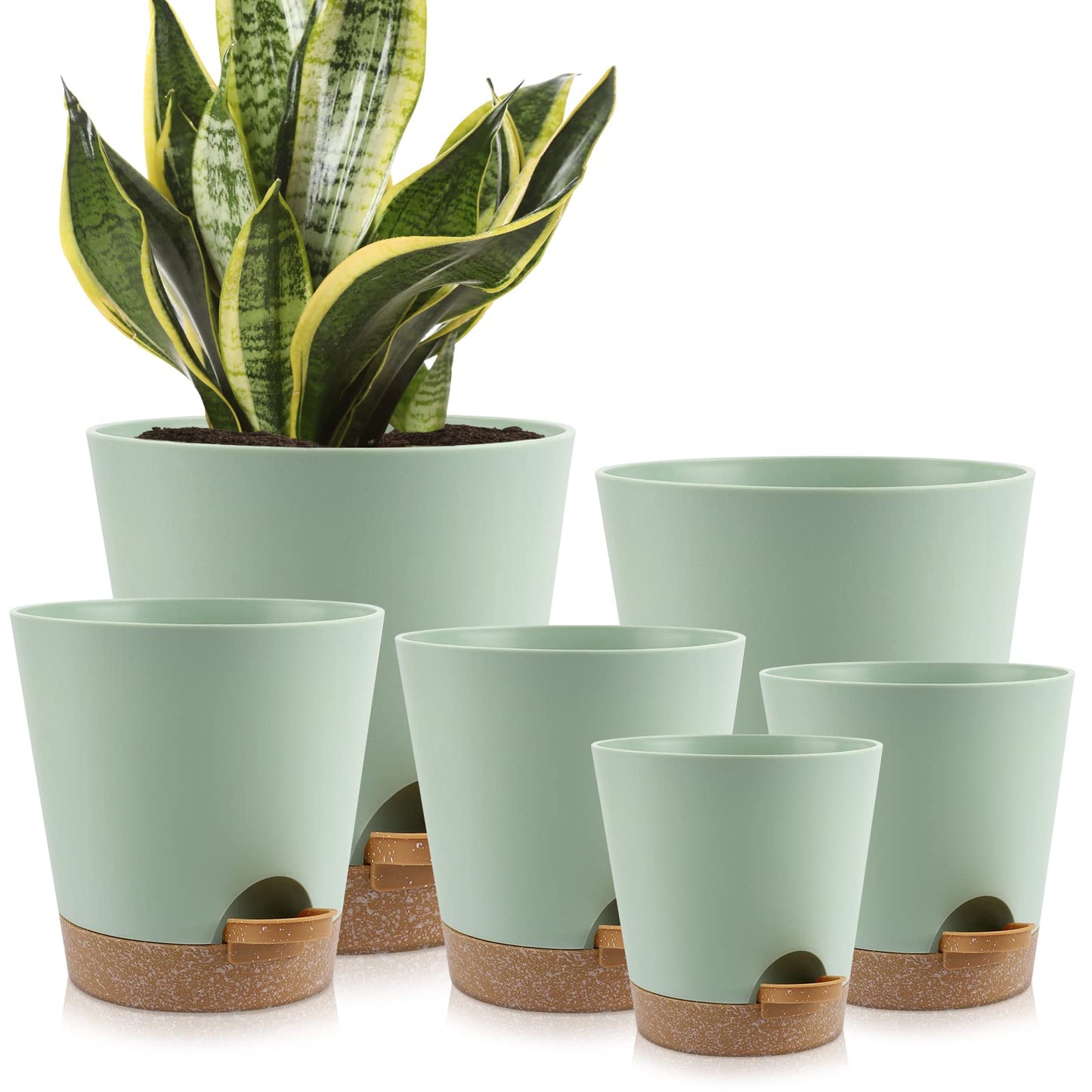 YNNICO Indoor Self Watering Planters