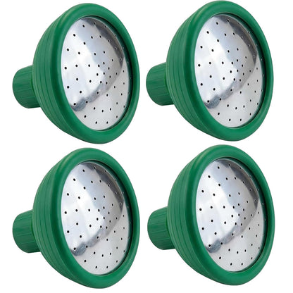 Shgxjjnb 4 Pack Watering Can Head, Watering Can Replacement Head, Universal Garden Watering Can Rose Head Water Sprinkler for Most Garden Watering Cans
