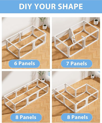 BUCATSTATE Acrylic Guinea Pig Playpen 15.8" H x 23.4" W (1 Panel)