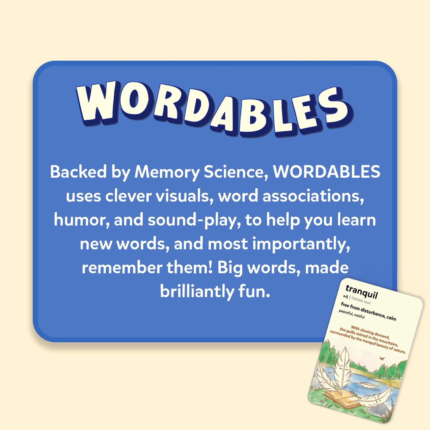 Skillmatics Vocabulary Flash Cards for Kids - Learn 100 Words with Wordplay, Visuals, & Soundplay, Educational Gift for Ages 8, 9, 10 & Up, Screen-Free Language Game