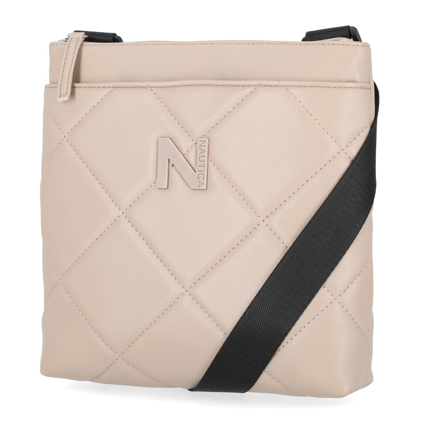 Nautica Lakeside Signature Jaquard North South Crossbody Bag