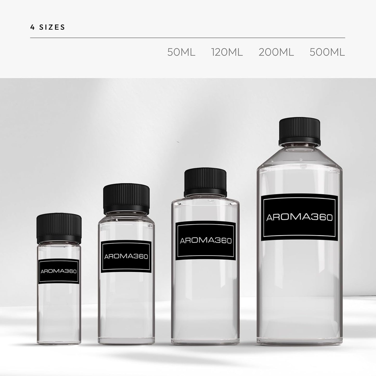Aroma360 - Escapade Fragrance Oil Scent - Luxury Aromatherapy Scent Diffuser Oil - Hints of Lemon, Ocean, Bergamot, & Fragrant Jasmine - for Essential Oil Diffusers - for Home & Office - 50ML