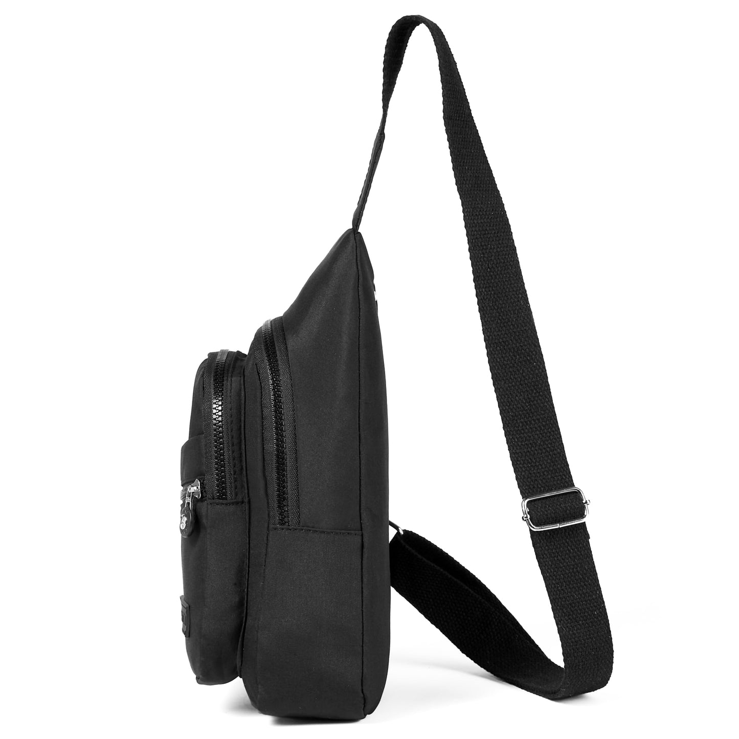 Cross Body Bag Sling Backpack Fanny Pack Small Crossbody Bags for Women Trendy - Black