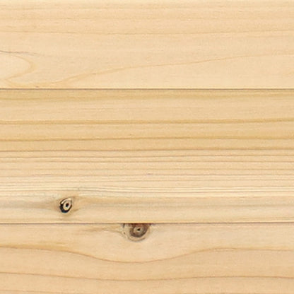 Sunnydaze Square Wood Raised Garden Bed - Outdoor Elevated Planter Box for Flower, Vegetable, and Herb Gardening - 4’ x 4’