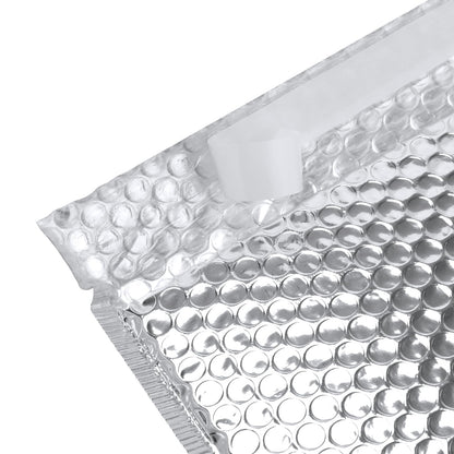 GINLANK 30 PCS 11.4 x 14 Inch Bubble Mailers, Silver Padded Mailing Envelopes, Practical Self Seal Aluminum Film Shipping Envelopes for Packing, Mailing