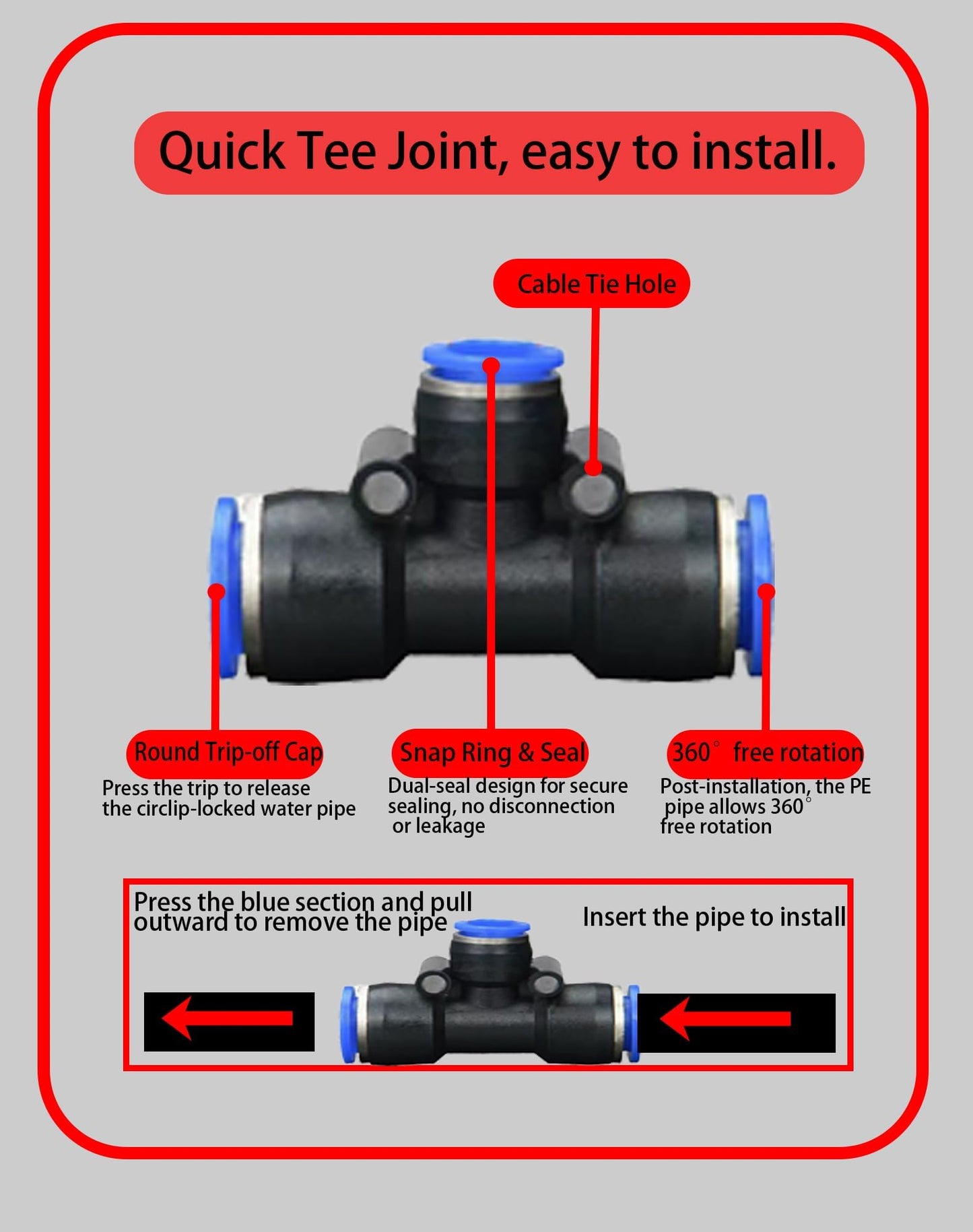 Drip Irrigation System,Automatic Garden Watering System, 360 Adjustable Mist Sprayer Nozzle, High Volume Water Flow Rotating Sprinkler Head for Garden,Patio,Potted Plants, Fine Misting to Jet Spray
