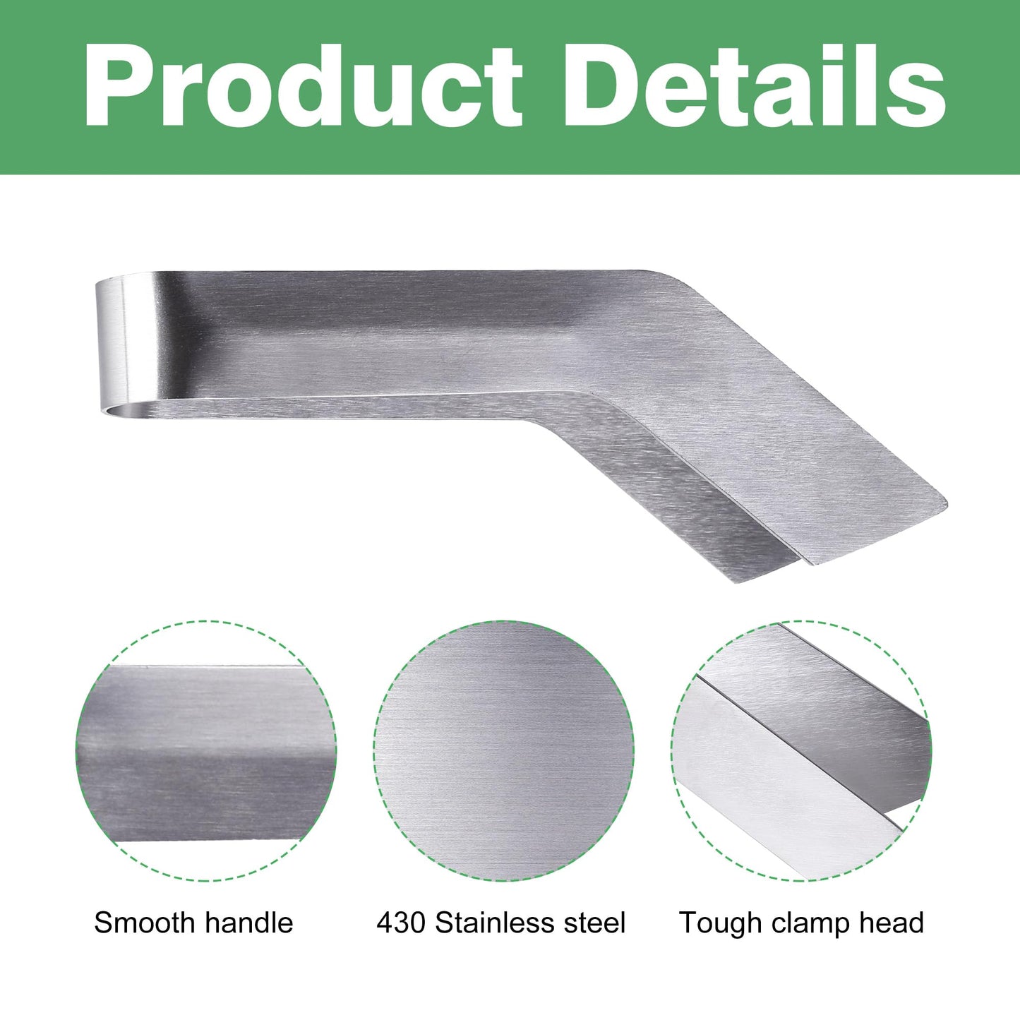 2 Pcs Seedling Transplant Tongs- 6.7 Inch Stainless Steel Gardening Plants Transplant Tongs- Seedling Remove Transplant Pliers for Reducing Root Damage
