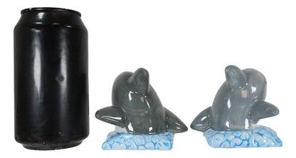 Ebros Nautical Marine Sea Predators Great White Sharks Magnetic Salt And Pepper Shakers Set Figurines Party Kitchen Tabletop Shark Jaws Collectible Decorative Accents