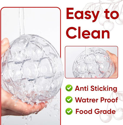 7 in 1 Cherry Pitter Tool for Multiple Cherries Seed Remover Quick and Effortless Removal Suitable for kitchen, Save Time & Space for Making Cherry Jam