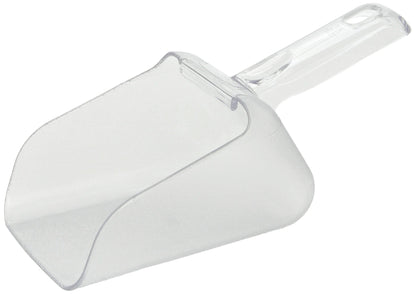 Rubbermaid Commercial Products Clear Bouncer Utility Scoop, 32-Ounce, Clear, Food Service Supplies for Weddings/Ice Bucket/Kitchen/Popcorn