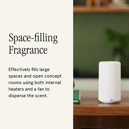 Pura Plus Smart Home Fragrance Diffuser for Large Spaces - Adjust Scent Intensity, Set Schedules, Timers & More in Pura App - Fragrances Sold Separately - White