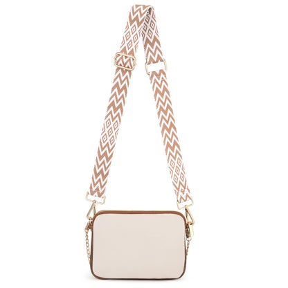 UTO Small Crossbody Bags for Women 3 in 1 Trendy Belt Purse Fashion Designer Mini Cute Sling Fanny Chest Pack