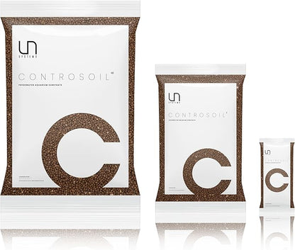 Ultum Nature Systems Controsoil - Freshwater Aqua Soil Substrate for Fish, Shrimp, Live Plant Propagation and Aquascaping - 6.8pH Low Ammonia, Volcanic Ash - Brown, Normal (1 Liter)