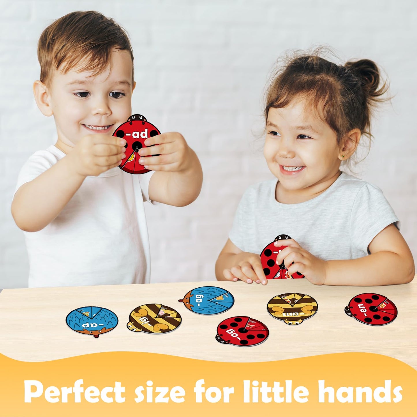 Kasfalci CVC Word Cards,CVC Word Games,Phonics Games,Speech Therapy Toys for Toddlers Kids,Learn to Read,Spelling Reading Learning Game,Kindergarten Preschool Learning Activities Educational Toy