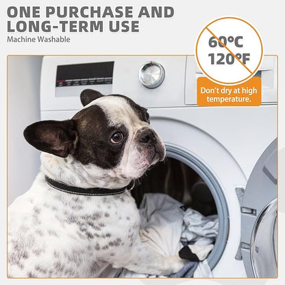 KOOLTAIL Washable Pee Pads for Dogs,2 Pack Super Absorbent Reusable Puppy Training Pads Waterproof, Nonslip and Leak-Proof Dog Pee Pads, Large Pet Mats Whelping Pads for Floor, Crate, Couch 36 * 41"