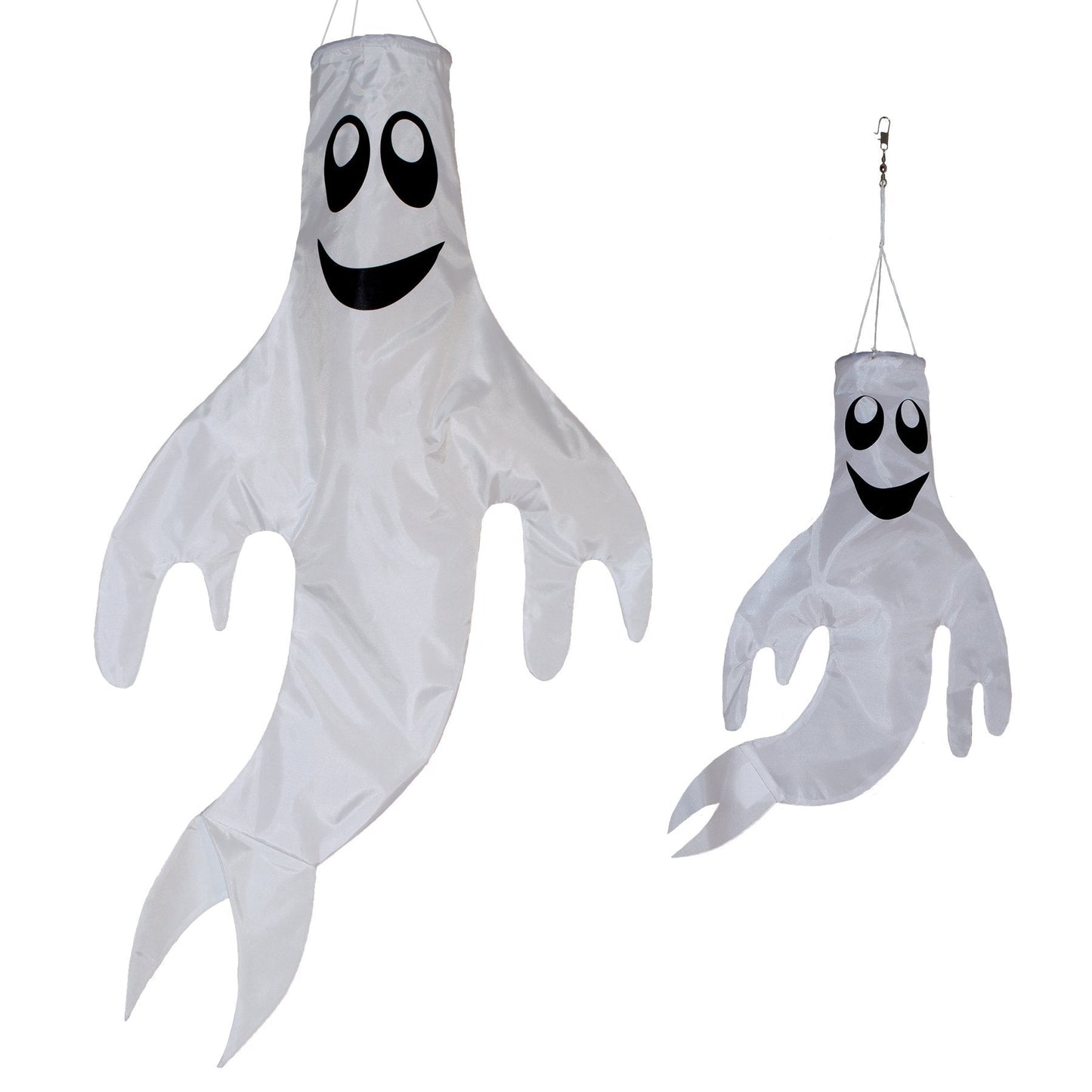 In the Breeze Large 43 inch Ghost Windsock Halloween Hanging Decoration,4978