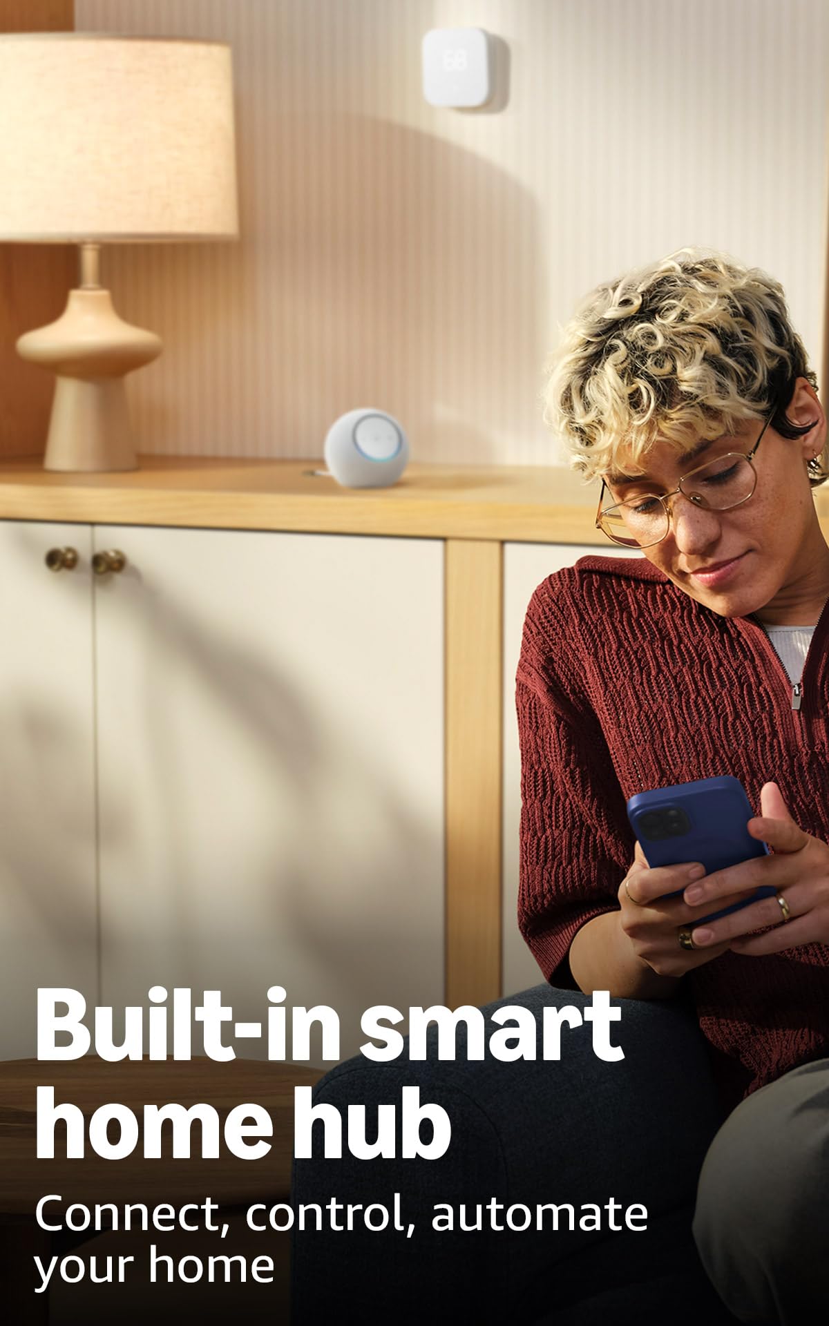 Amazon Echo Dot Max (newest model), Alexa speaker with room-filling sound and nearly 3x bass, Great for living rooms and medium-sized spaces, Designed for Alexa+, Graphite