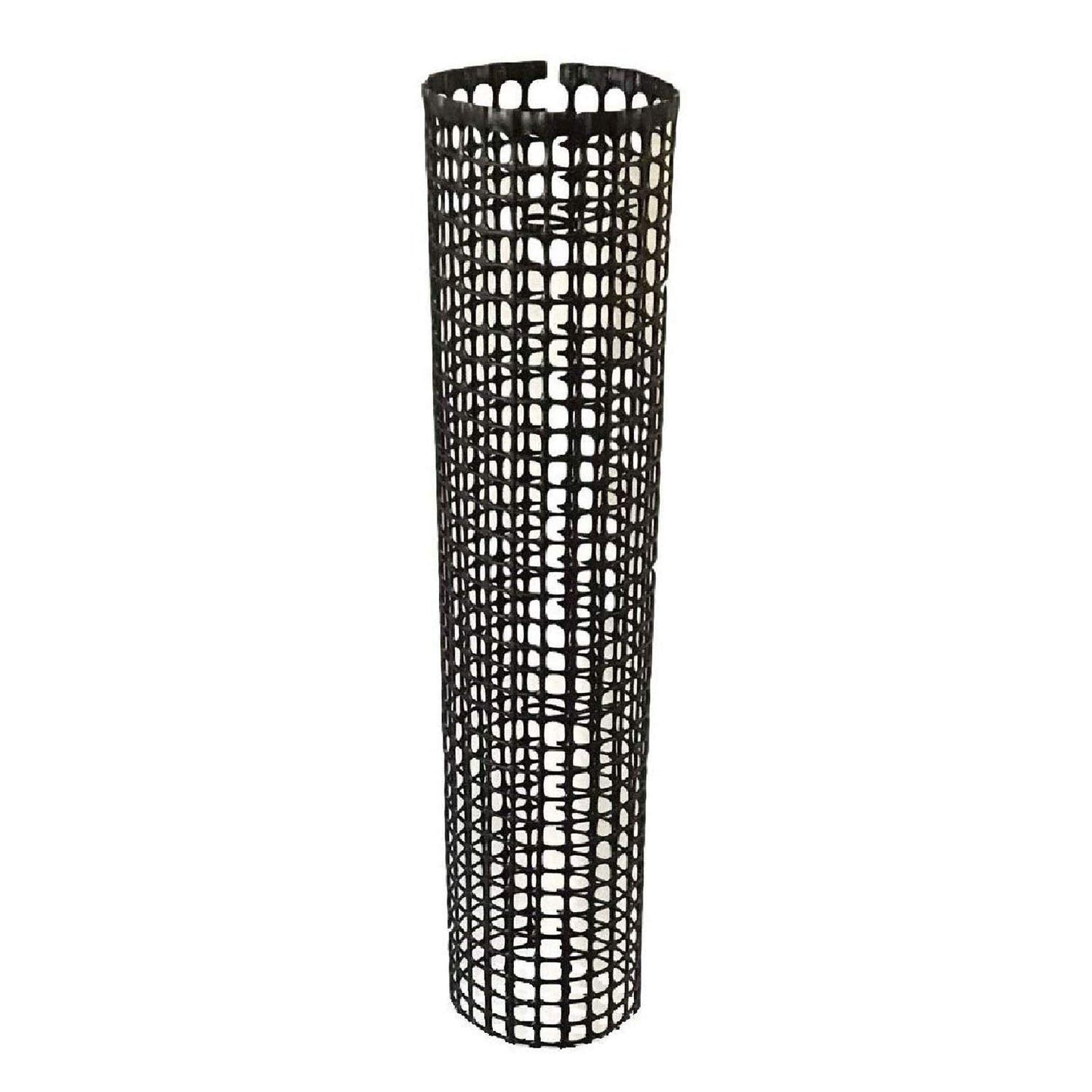 Voglund Nursery Mesh Tree Bark Protector Guard 24 Inches Tall (5 Pack) Heavy Duty Plastic with Zip Ties