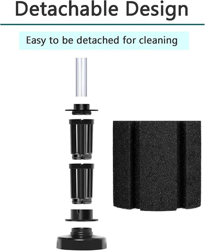 AQUANEAT Aquarium Bio Sponge Filter Breeding Fry Betta Shrimp Nano Fish Tank (Large up to 60Gal)