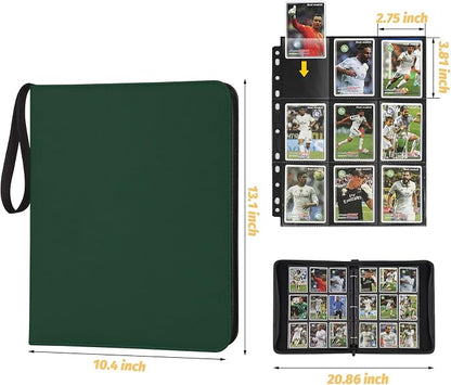 Trading Card Binder, Card Collection Binder Album Folder with 720 Side Loading Pockets, 9 Pocket Trading Card Album Folder for TGC,MTG, Baseball Cards, Yugioh