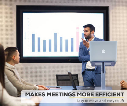 VECOFO Adjustable Laptop Stand, Tall, Strong, Airflow, Suitable for 13.3-17.3 Inch Laptops, Lift Screen to Eye Level for Video Conferences