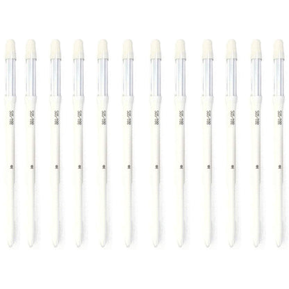 IPPINKA Sustee Aquameter, Bundle of 12, House Plant Soil Moisture Meter, Best for Indoor Potted Plants - Medium White Refillable