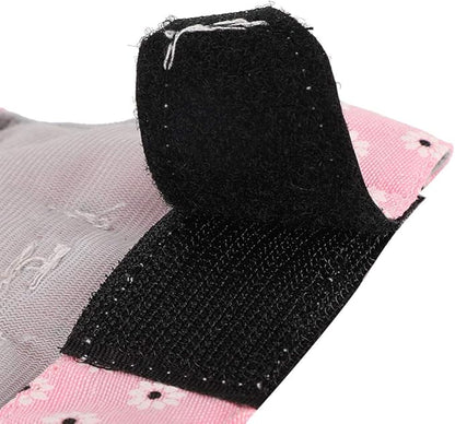 GLOGLOW Small Pet Leash Vest, Soft Fabric Rabbit Harness and Guinea Pig Carrier for Small Pets with Adjustable Straps, Great for Indoor and Outdoor Activities (M)