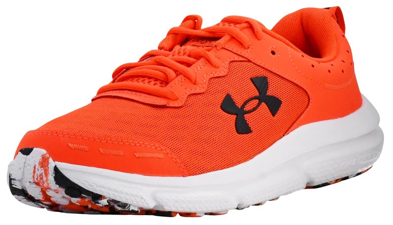Under Armour Men's Charged Assert 10 Shoes, Ares Red/Ares Red/Anthracite, 8