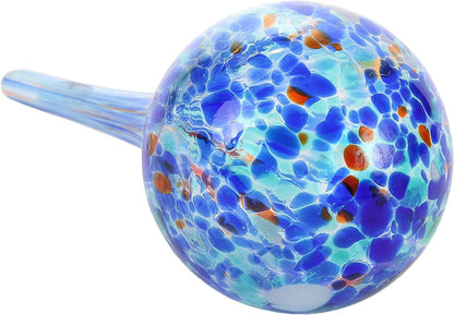Trenton Gifts Plant Watering Globes - 6-Pack Self Watering Bulbs for Indoor and Outdoor Plants - Hand-Blown Decorative Glass Water Globes - 6" L x 2.5" D - 150ml