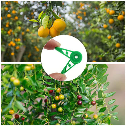 120 Pcs 360 Degree Adjustable Plant Clips VOVCAMLS Plant Trainer Plant Support Clips 360 Degree, Plant Stem Trainer for Bending Plant Stems and Changing The Growing Direction (60* Green, 60* White)