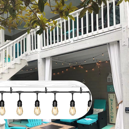 Zzbety 20 PCS Q-Hanger Hooks White - Screw in Hooks with Safety Buckle Design Christmas Lights Hanger Outdoor Wire Fairy Lights and String Lights, Easy to Release, Include 1 Wing Nut Driver