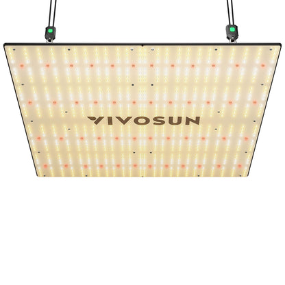 VIVOSUN LumaLight 400W LED Grow Light, Full Spectrum Plant Light, Smart Dimmable & High PPFD for Indoor Plants Seedling Vegetables Bloom, Fits 4×4/5×5 Grow Tents